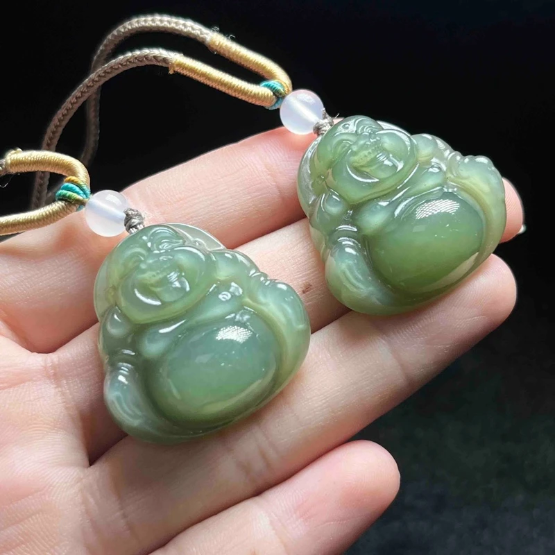 【小魏总珠宝】和田玉佛公（29×28×10mm）【多样性发一】
