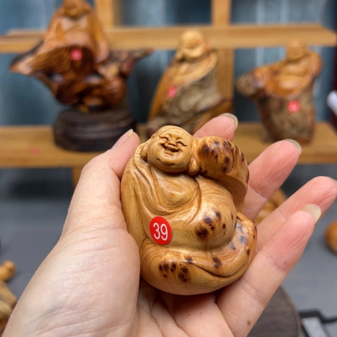 周***柏木崖柏木摆件手把件