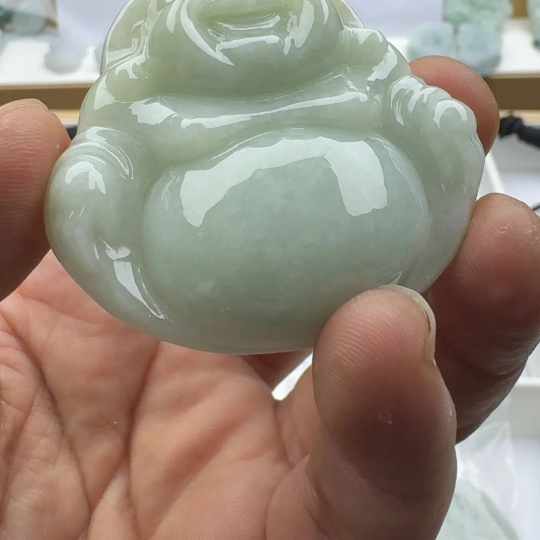 翡翠未镶嵌颈饰天然缅甸A货翡翠