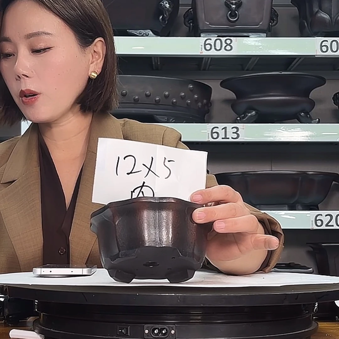 紫砂花盆宜兴紫砂36号