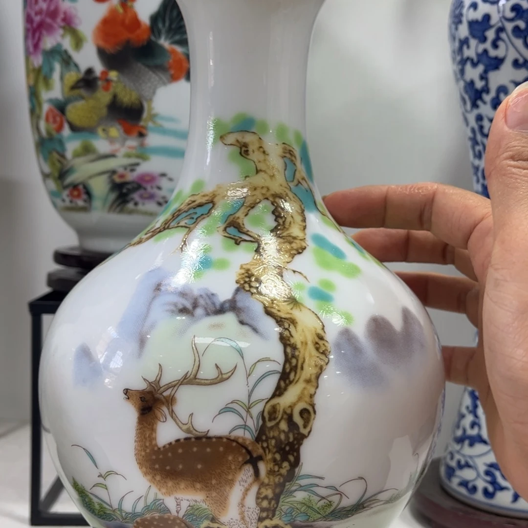 景德镇陶瓷花瓶摆件
