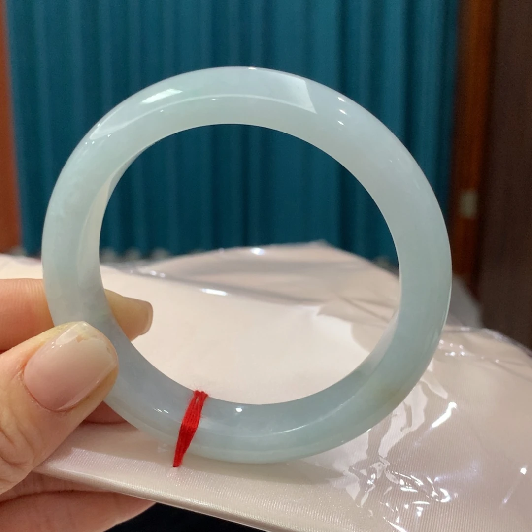 未镶嵌手镯翡翠完美者慎拍 圈口56.8