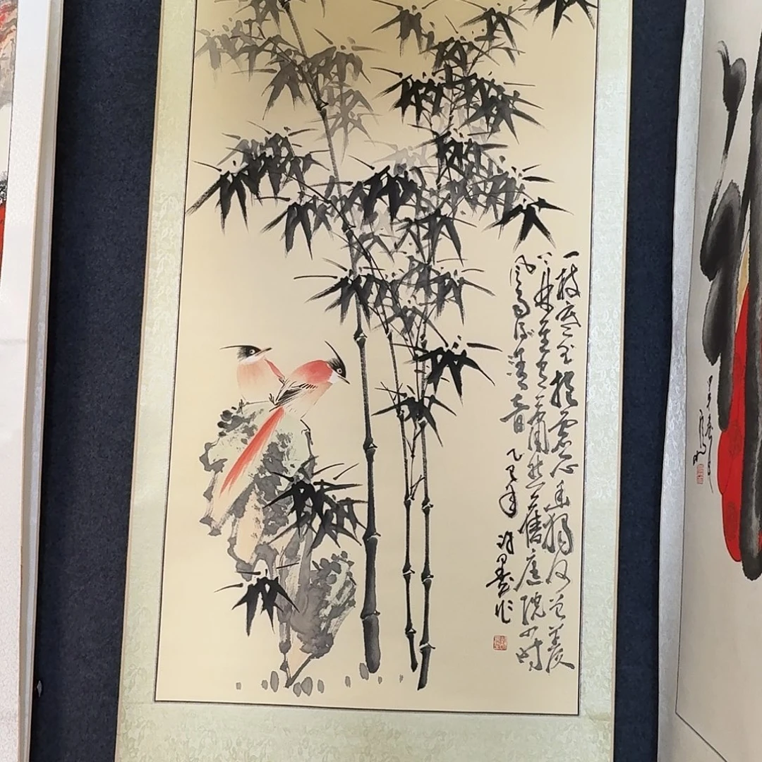 纯手绘国画作品好看四尺