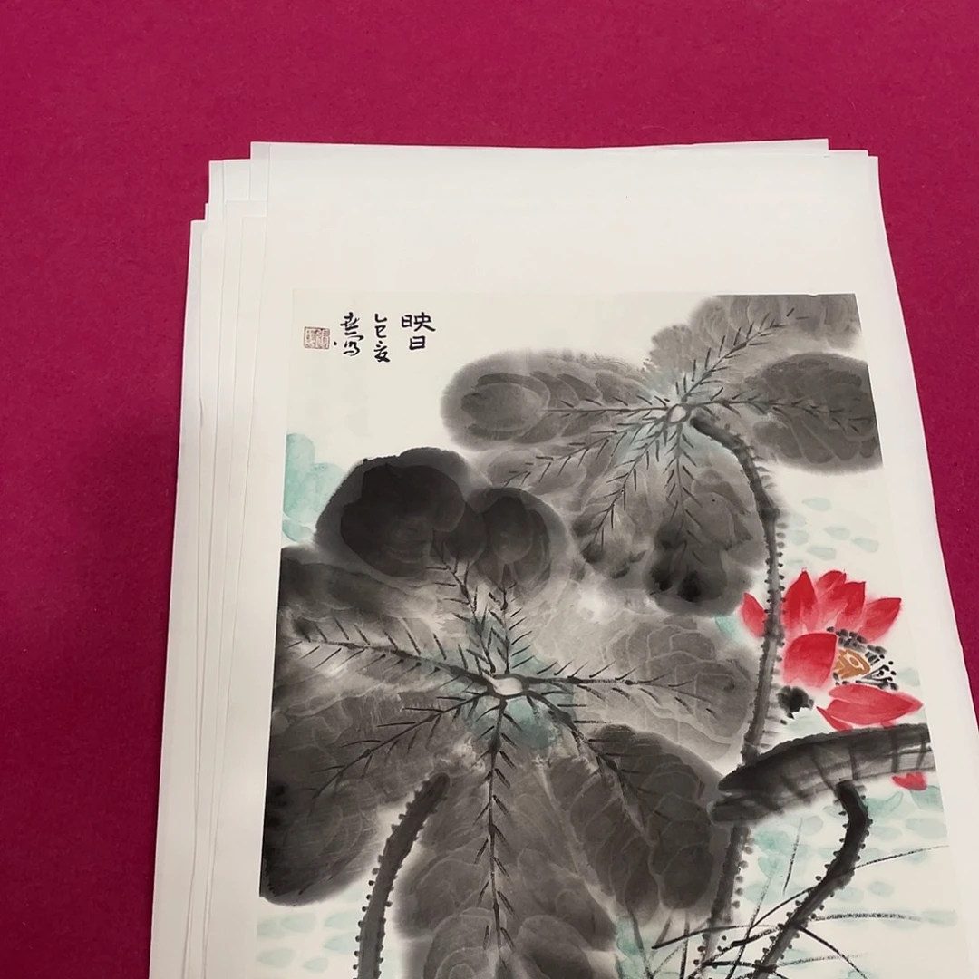国画1.4平尺国画作品
