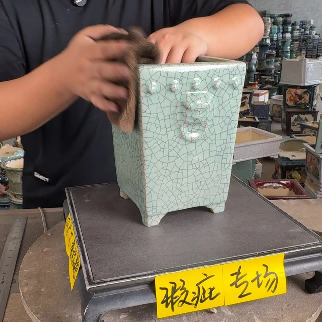 。一风堂石湾花盆 色差 内12*19
