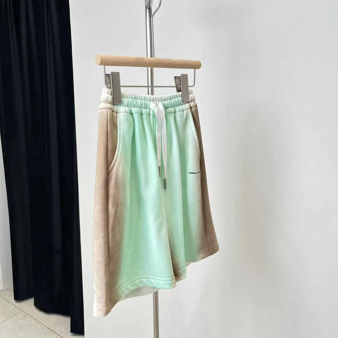 夏款男童绿色中裤 1236 禾系