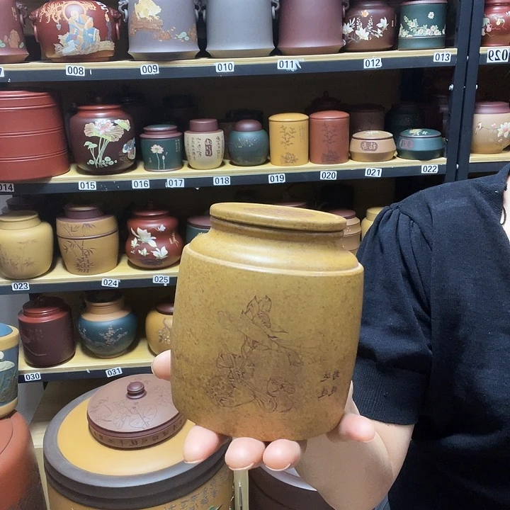 紫砂茶叶罐紫砂茶叶罐