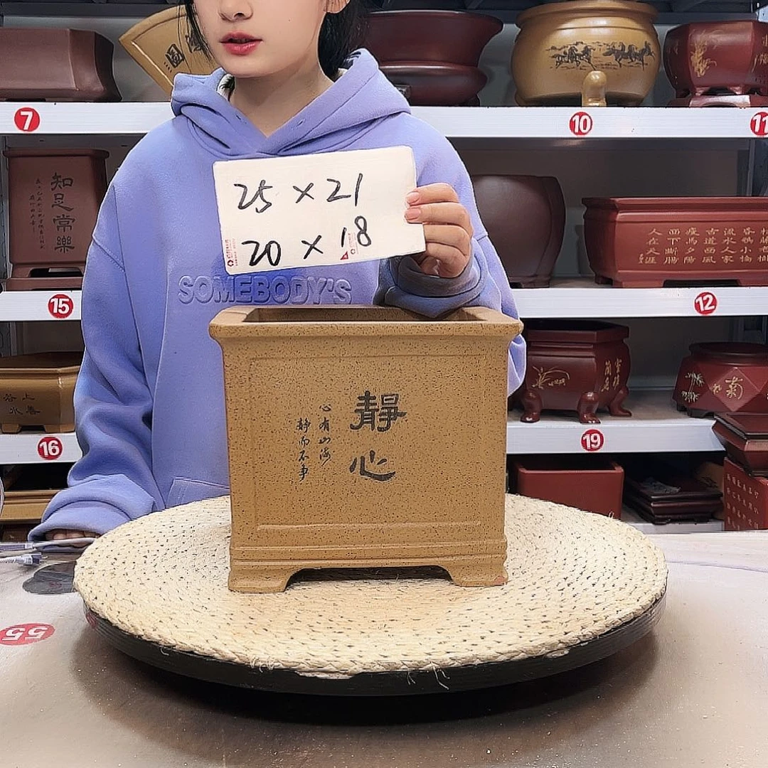 紫砂花盆紫砂花盆