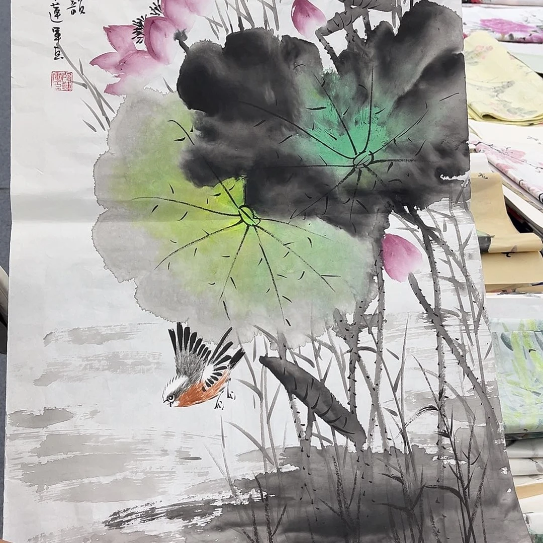 国画纯手绘作品欣赏