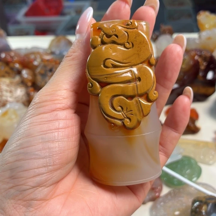 未镶嵌吊坠(不含链)玛瑙/玉髓