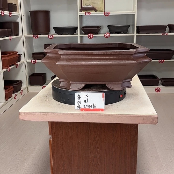 花盆紫砂大切角四方