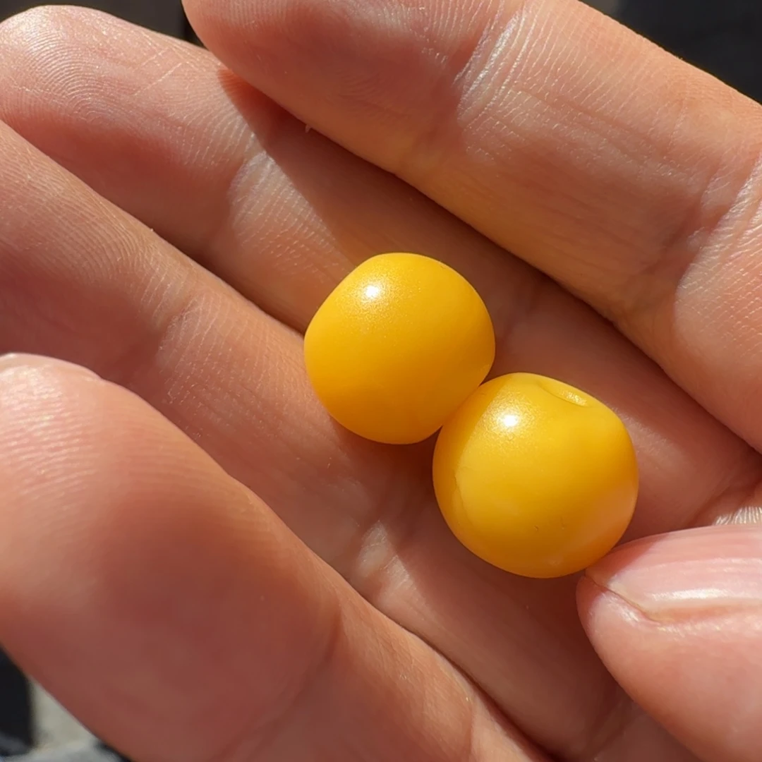 蜜蜡未镶嵌颈饰藏传精品蜜蜡珠子