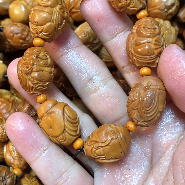 手串/手链橄榄核橄榄微瑕米勒