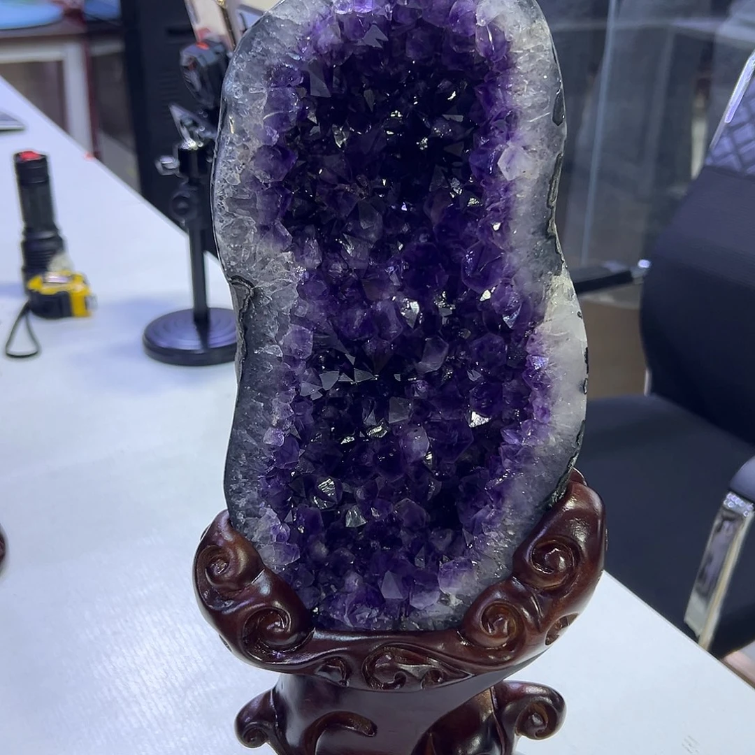 未镶嵌大型摆件（非配饰）紫晶