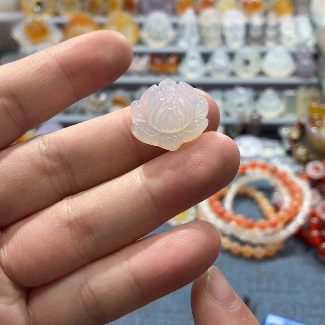 玛瑙/玉髓未镶嵌吊坠(不含链)