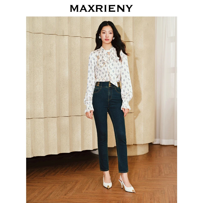 【蜜思仝】MAXRIENY牛仔裤