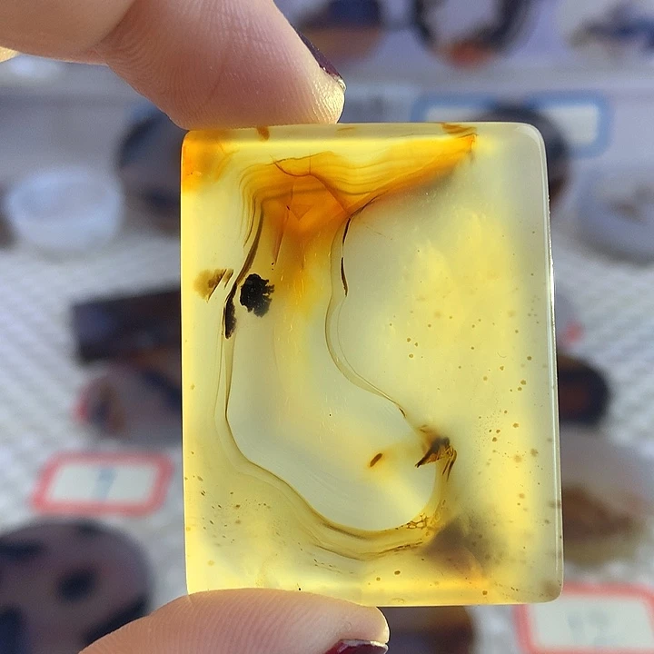 玛瑙/玉髓合金颈饰