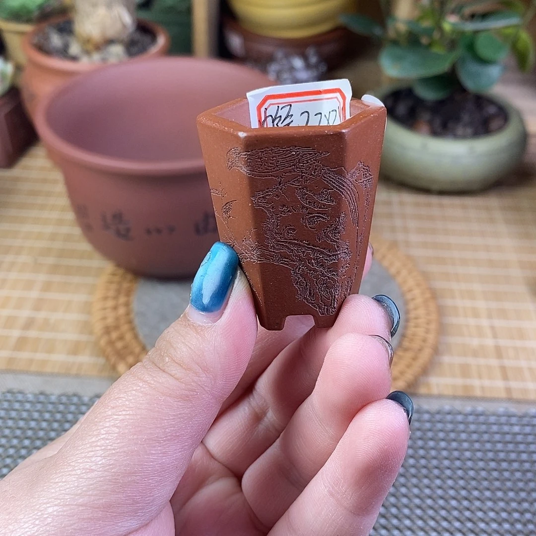 宜兴紫砂精品花盆