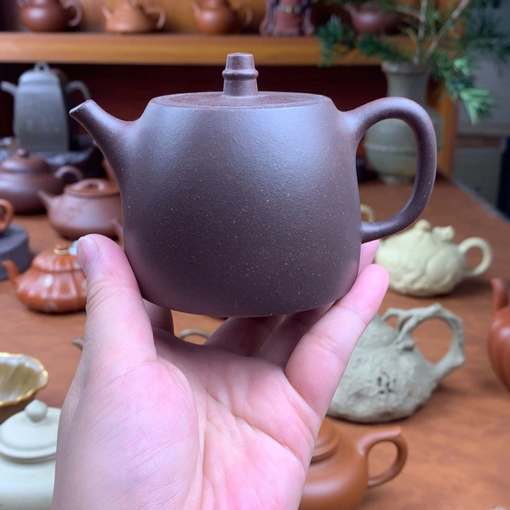 茶壶紫砂半手工容量180