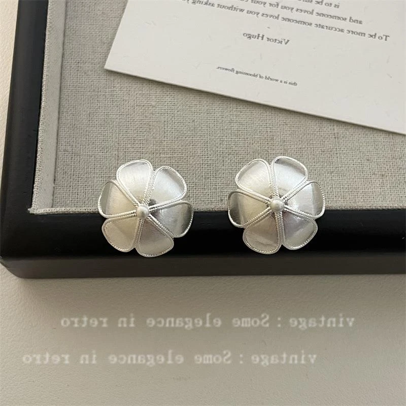 铜合金锆石耳饰 小众个性金属质感雨伞耳环高级感气质小众百搭轻