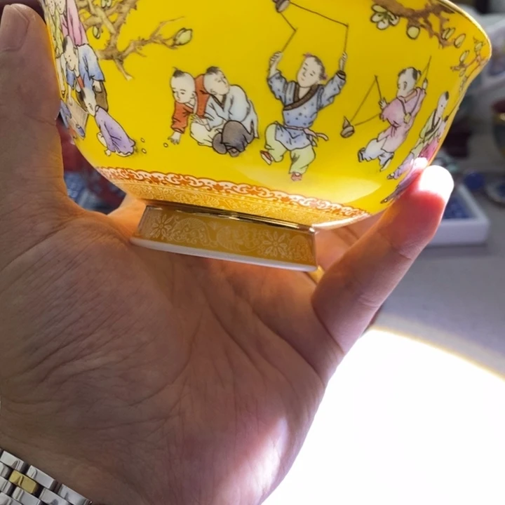 碗盘景德镇陶瓷厂生产的