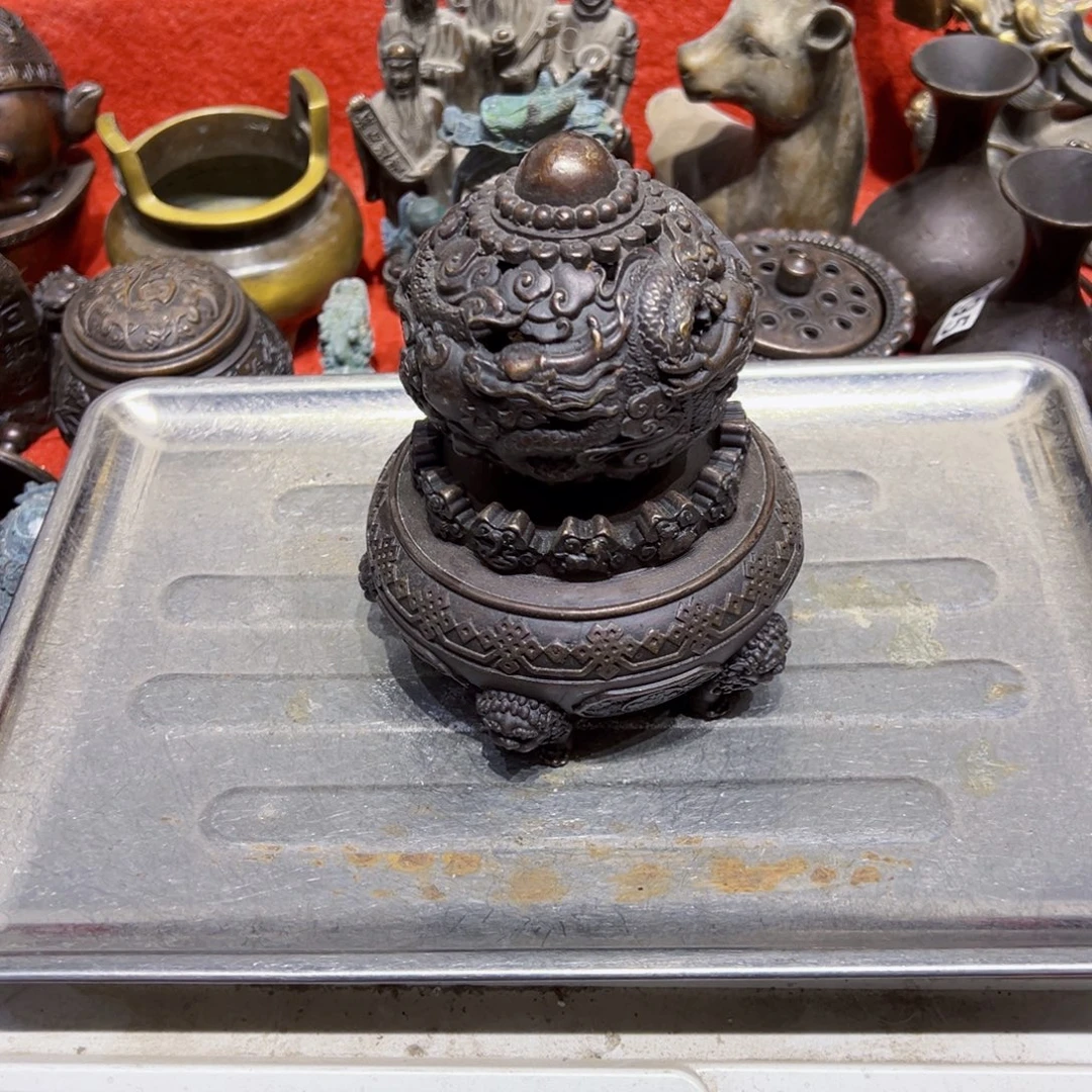 ***黄铜摆件，文房摆件