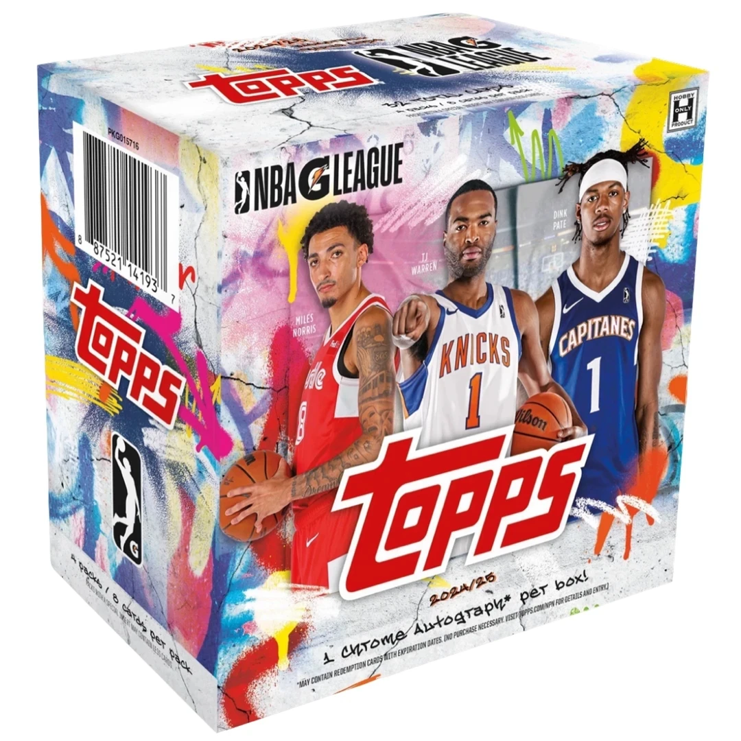 24-25 Topps G-League 篮球 发展联盟 G联赛 球星卡盲盒 默认代拆