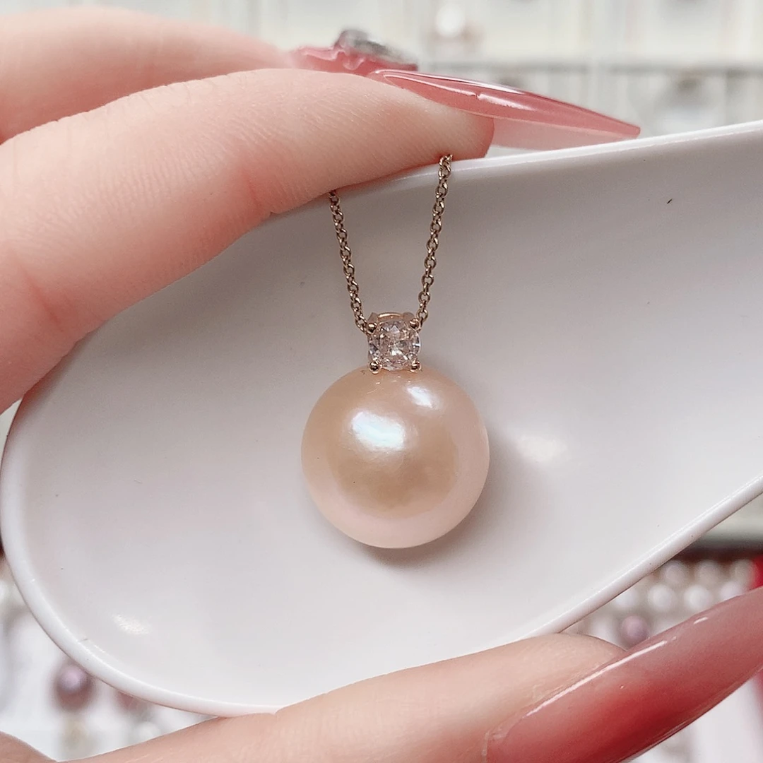 吊坠(赠链)合金淡水珍珠