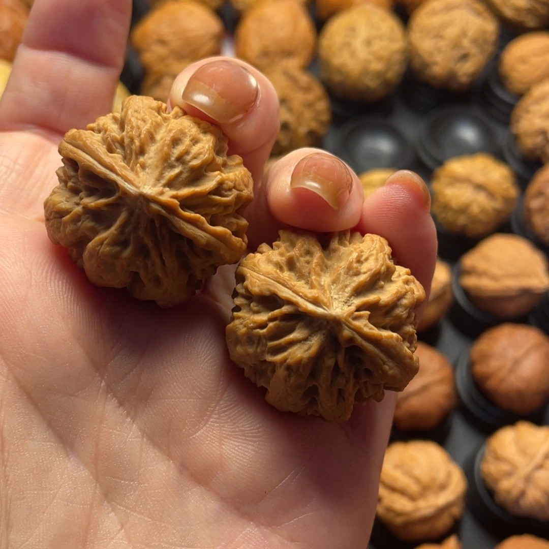 冰***6把件文玩核桃核桃