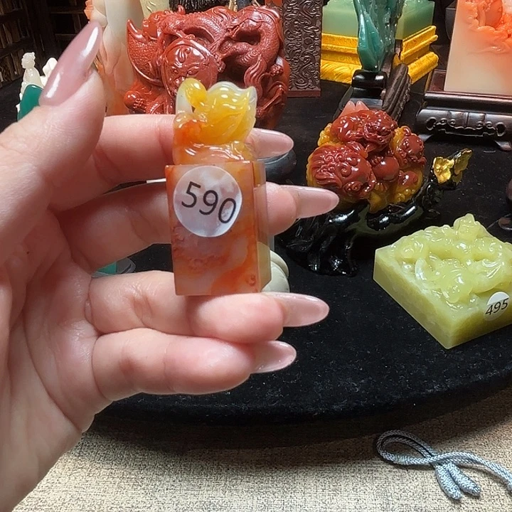 印石昌化石寿山石印章8