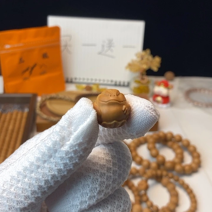 吊坠猴头核桃芝雕刻单颗