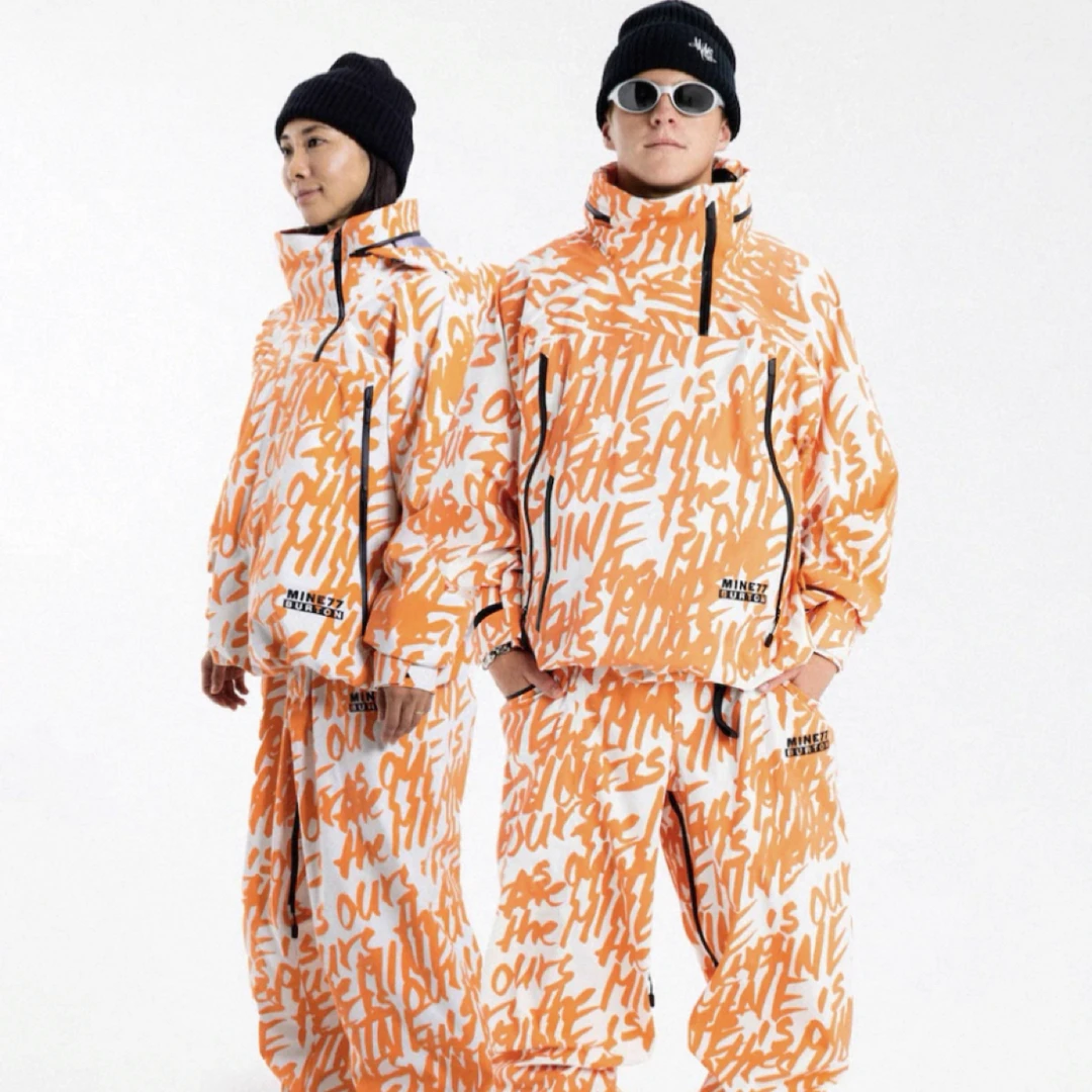 Mine77滑雪服套装防水防风冬季滑雪衣