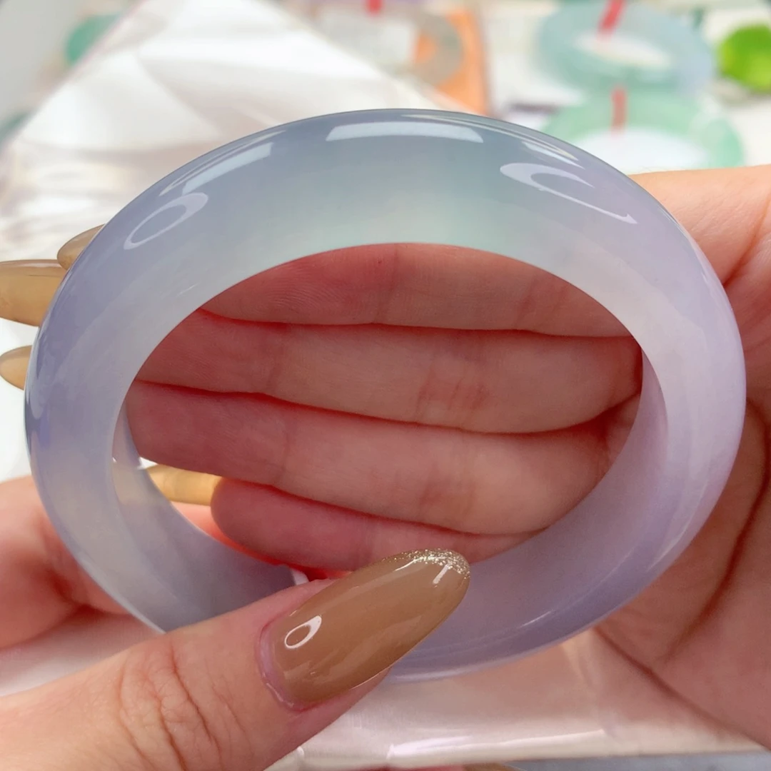 未镶嵌手镯翡翠9924虞美人 种老至纯