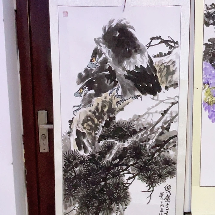 国画张圣敏先生纯手绘作品