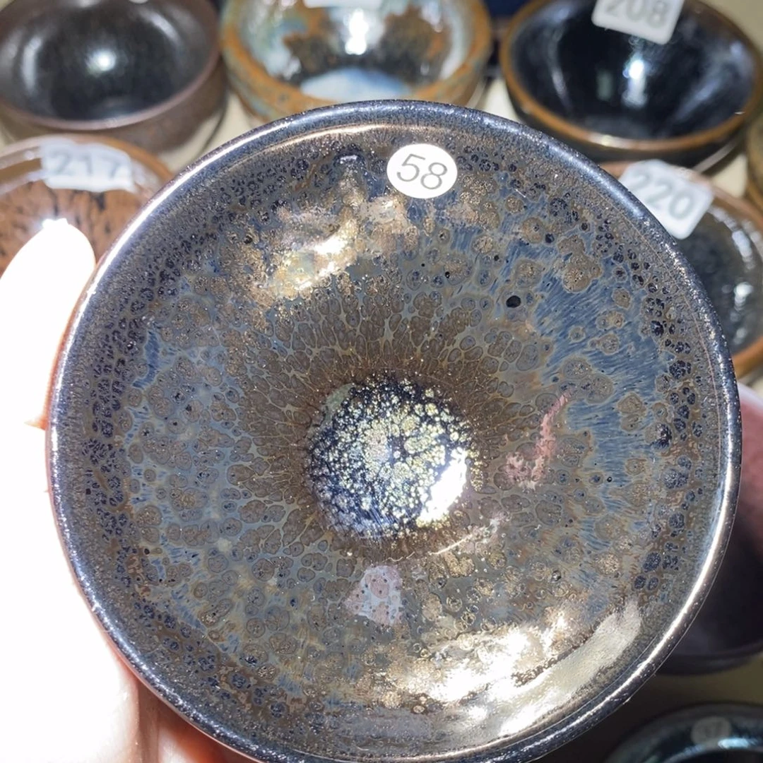 茶盏建窑建盏58微瑕