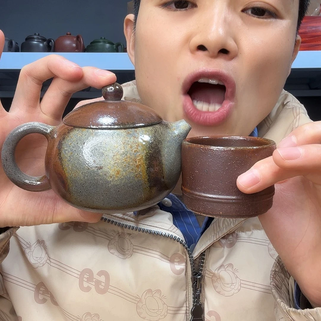 紫砂茶壶民间手艺人全手工制作