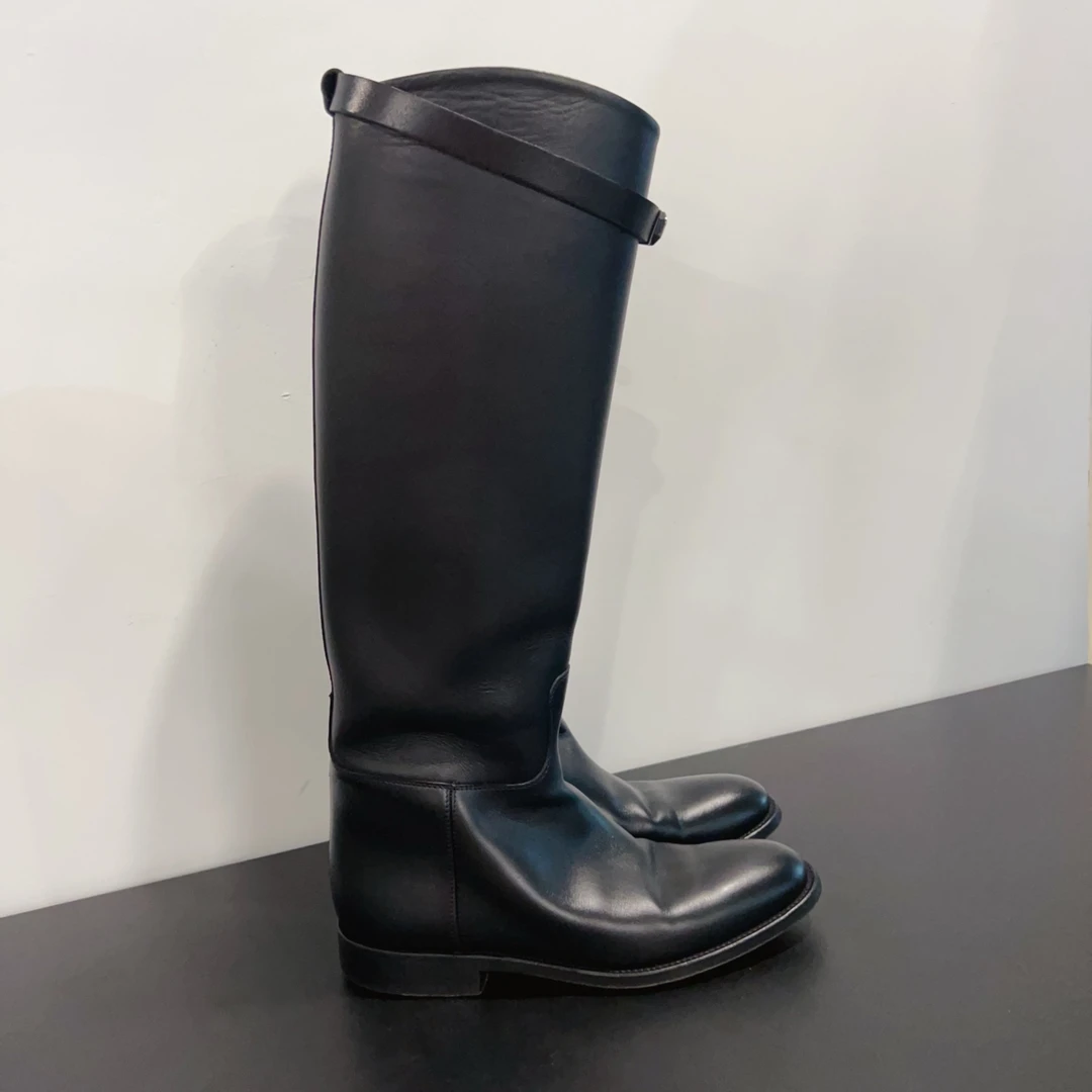99新 Hermes/爱马仕 靴子 尺码35.5成色看直播GSS26135
