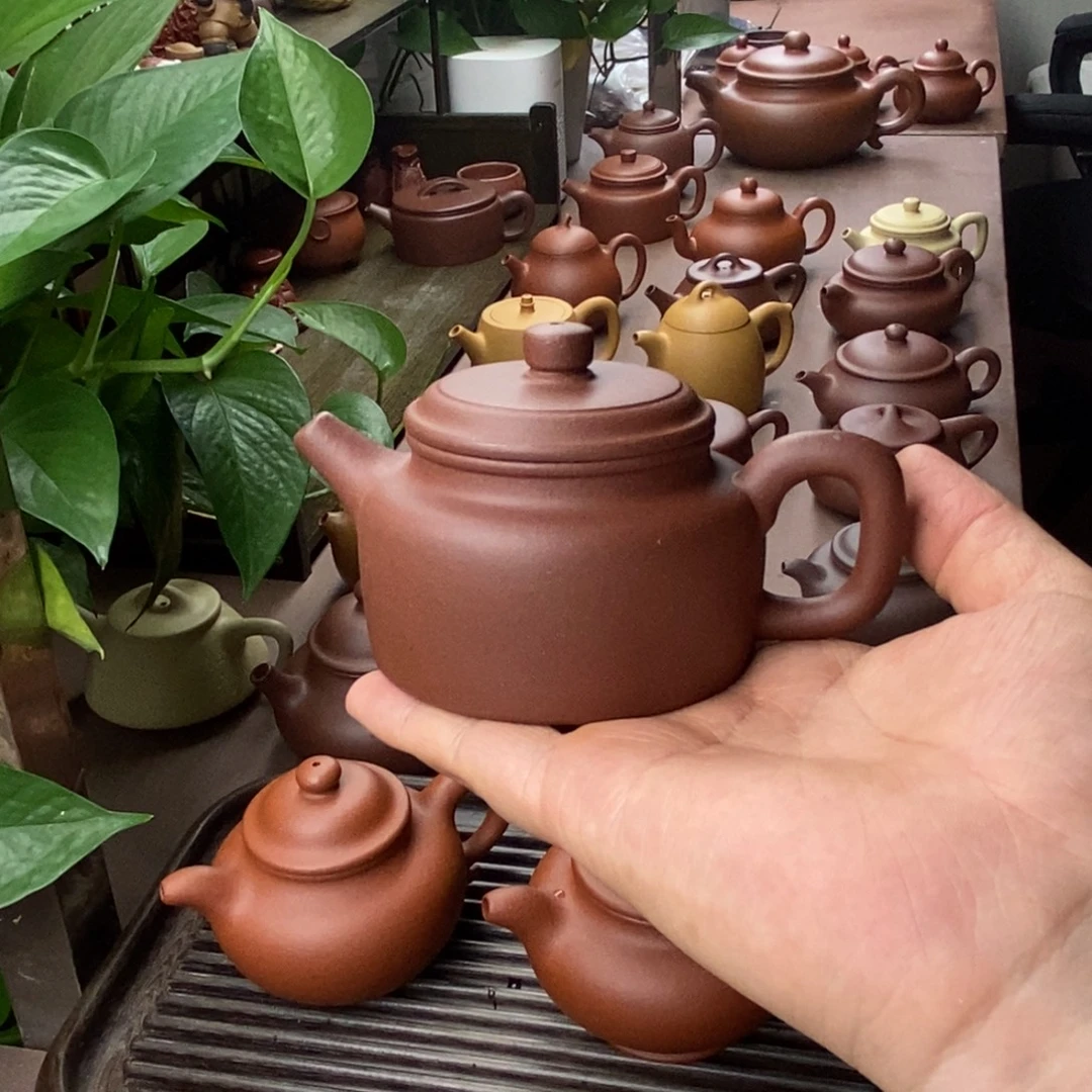 茶壶紫砂紫砂德中微瑕