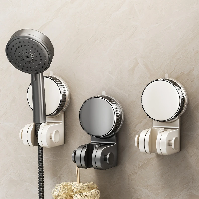 吸盘花洒支架花洒架固定壁挂式免打孔喷头儿童可移动调节淋浴沐浴