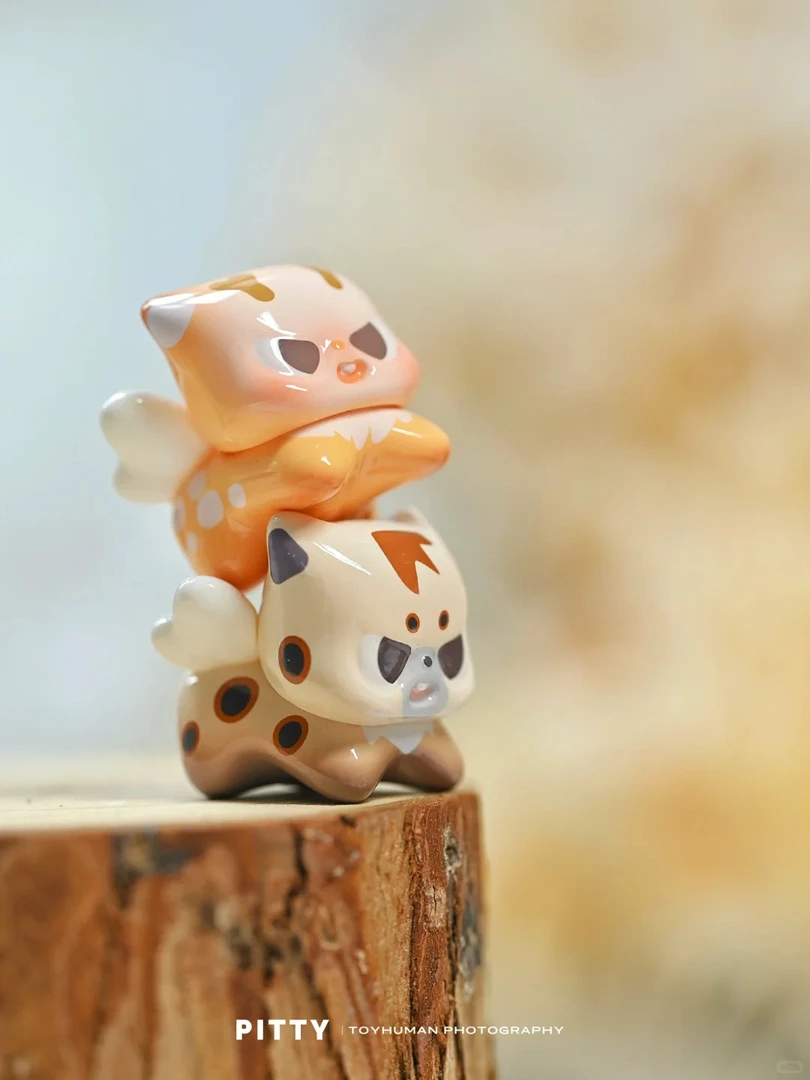 【加加乐】正版cute pitty 萌兽出没萌粒/贪吃崽崽萌粒