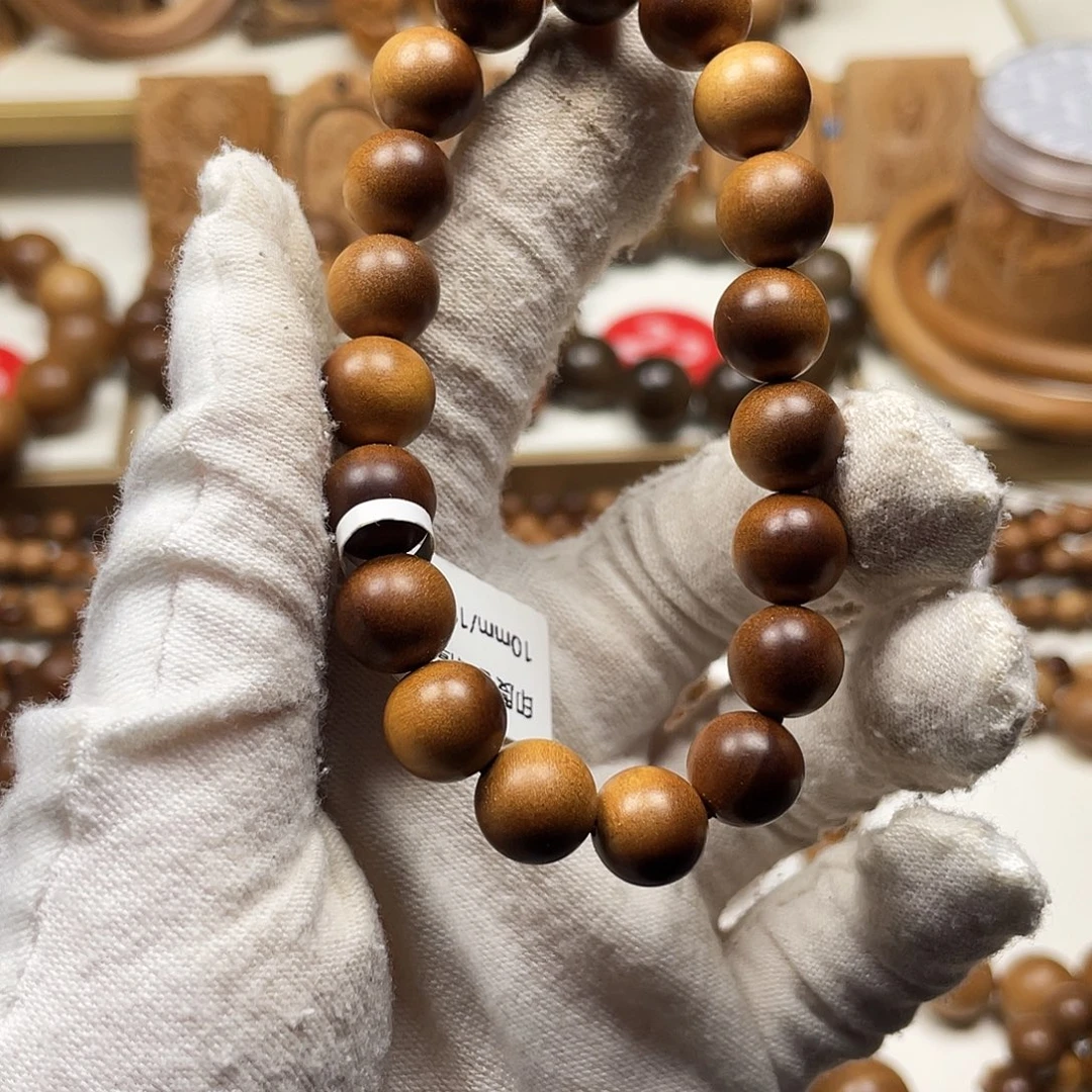 糖***段手串/手链檀香木老山檀香1.0横纹