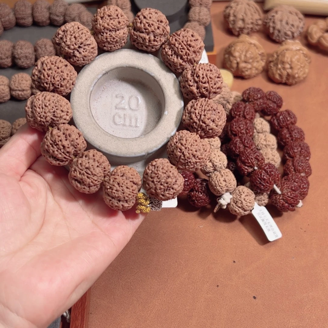 金刚菩提手串25标款梁蜂王大金刚菩提手串