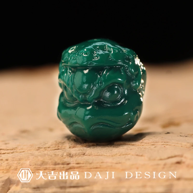 【大吉出品】YY专属-大鹏金翅鸟地狱色配珠文玩手串配饰隔珠散珠