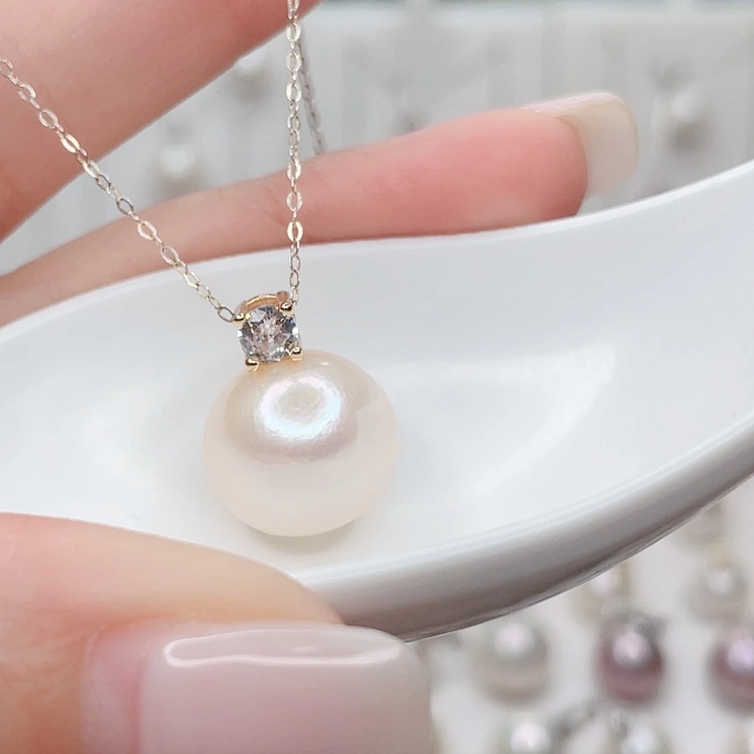 合金吊坠(赠链)淡水珍珠