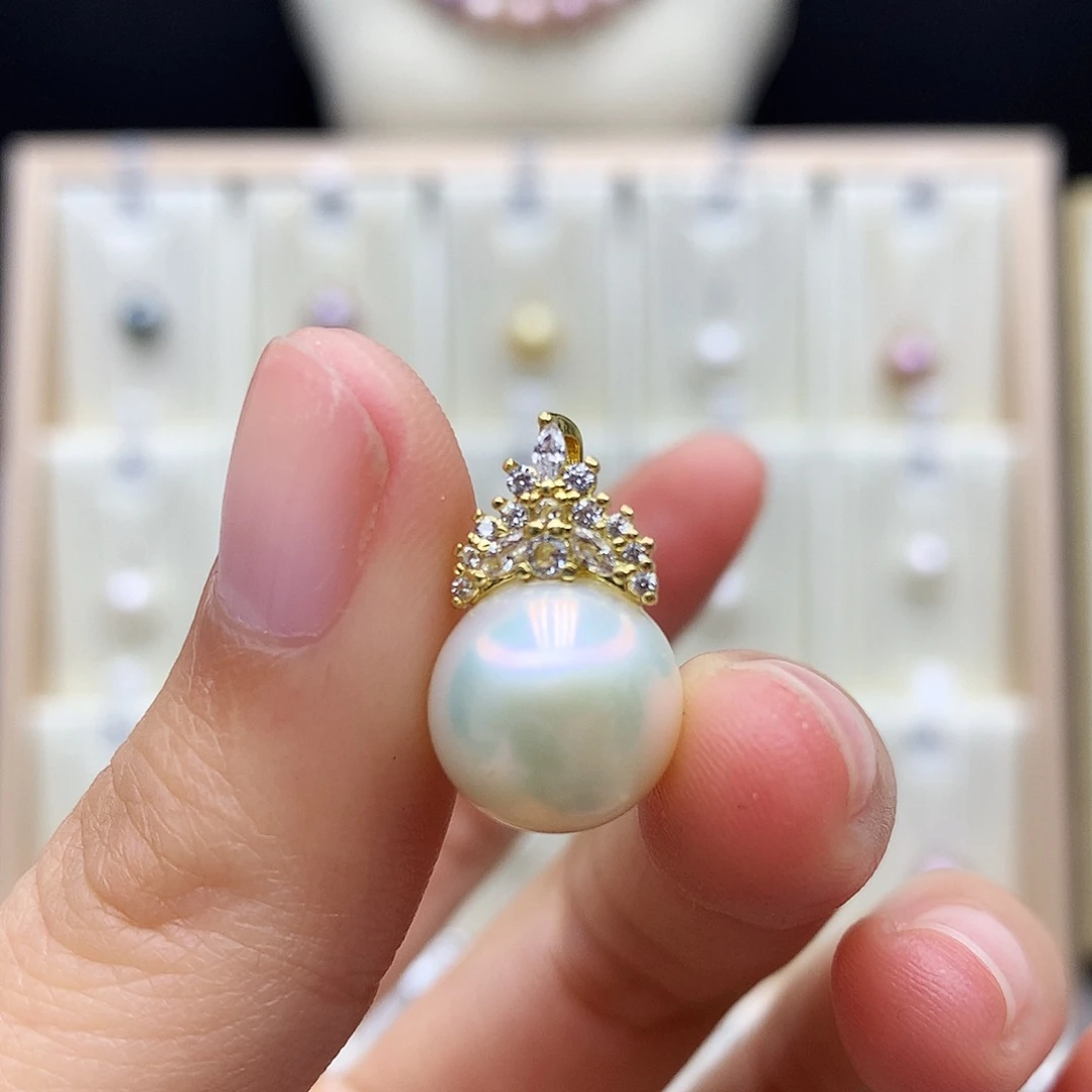 颈饰淡水珍珠合金