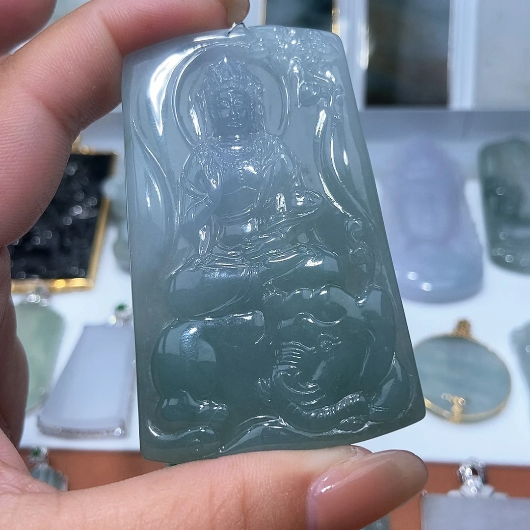 翡翠吊坠(不含链)未镶嵌