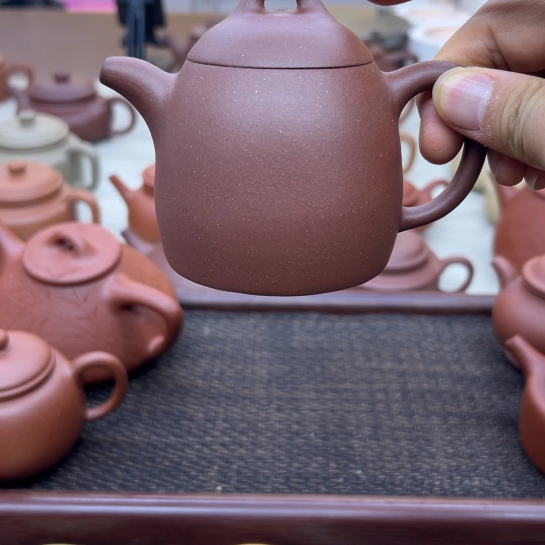紫砂茶壶秦权微瑕190cccc