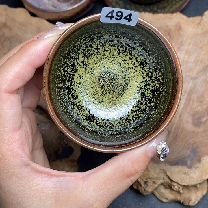 茶盏建窑建盏主人杯494