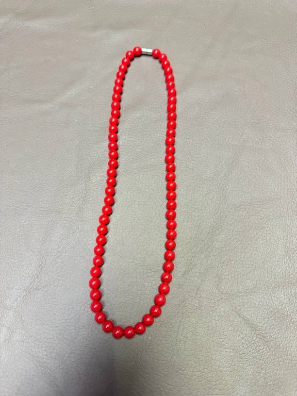 大圣3号  赤血红色项链