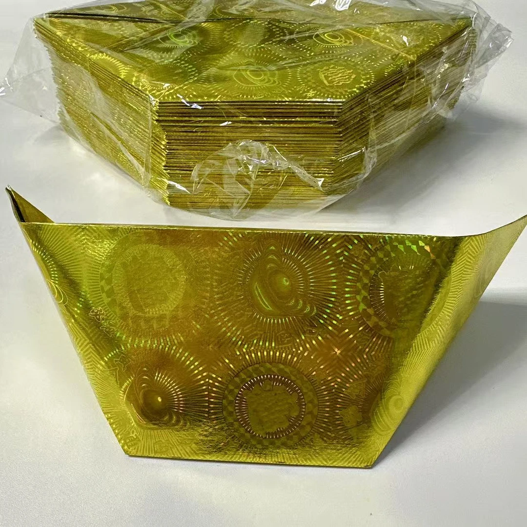 加厚手工叠纸镭射半成品28*31大尺寸 10*13 12*15 16*19尺寸全